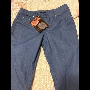 IMAN Straight leg denim jeans NWT Medium Tall